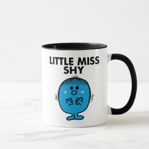 Little Miss Shy   Black Lettering Mug