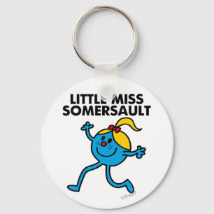 Little Miss Somersault Walking Tall Key Ring