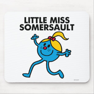 Little Miss Somersault Walking Tall Mouse Pad