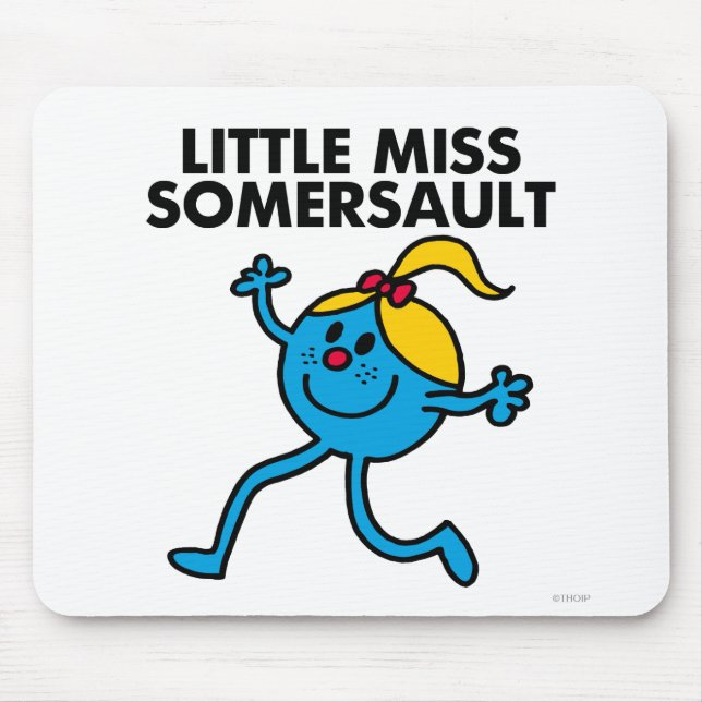 Little Miss Somersault Walking Tall Mouse Pad (Front)