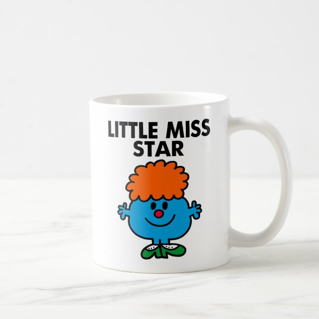 Little Miss Star | Black Lettering Coffee Mug (Right)
