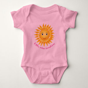 Little miss sunshine baby bodysuit