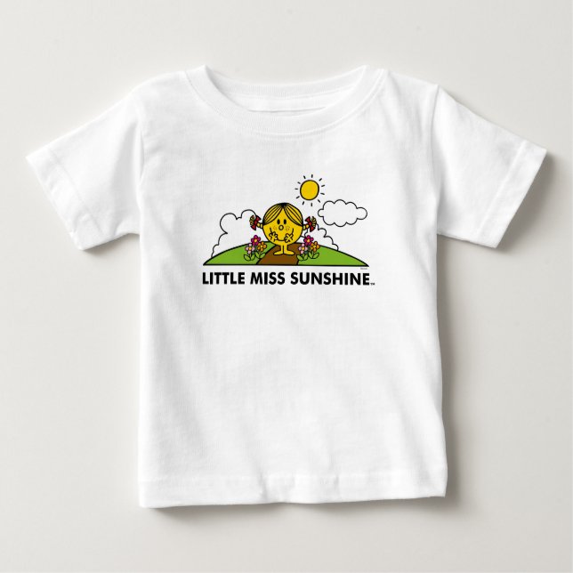Little Miss Sunshine | Back To Nature Baby T-Shirt (Front)