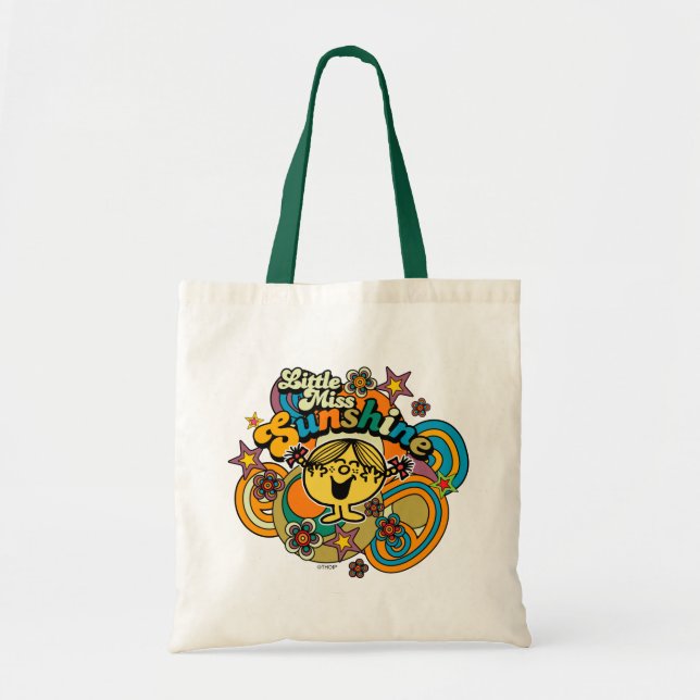 Little Miss Sunshine | Floral Delight Tote Bag (Front)