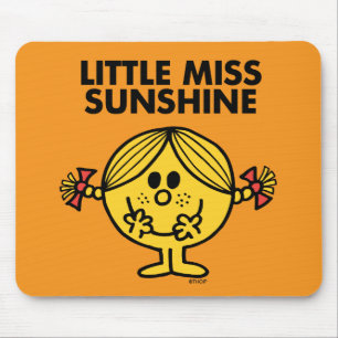 Little Miss Sunshine   Funny & Freckled Mouse Pad