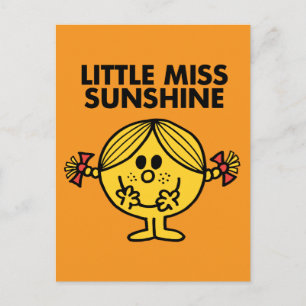 Little Miss Sunshine   Funny & Freckled Postcard