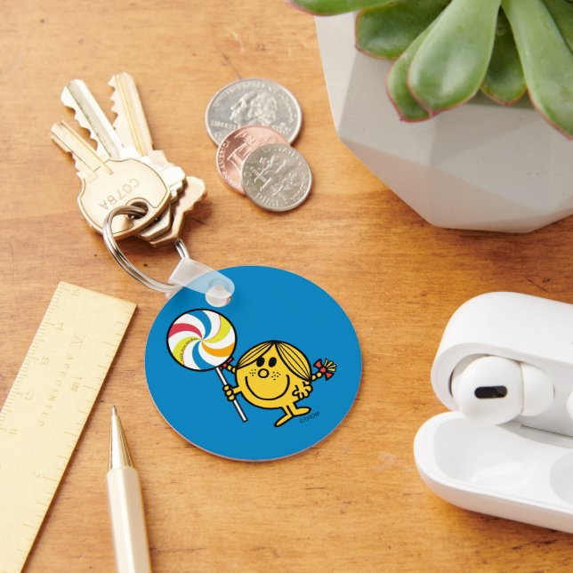 Little Miss Sunshine | Giant Lollipop Key Ring (Desk)