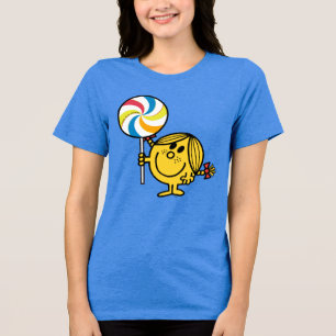 Little Miss Sunshine Giant Lollipop Tri-Blend Shirt