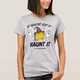 Little Miss Sunshine Haunt It Halloween T-Shirt