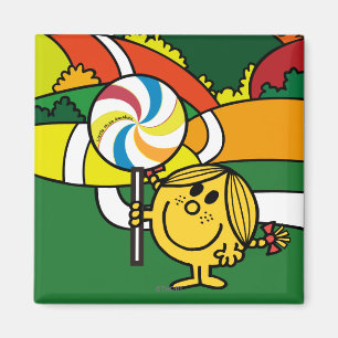 Little Miss Sunshine   Hills & Lollypop Magnet