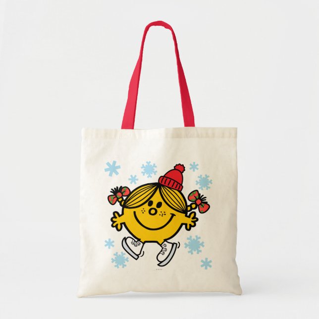 Little Miss Sunshine Ice Skating Tote Bag (Front)