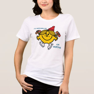 Little Miss Sunshine Ice Skating Tri-Blend Shirt