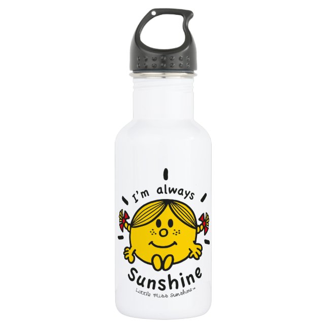 Little Miss Sunshine | I'm Always Sunshine 532 Ml Water Bottle (Front)