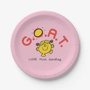 Little Miss Sunshine is the G.O.A.T. Paper Plate