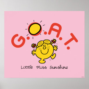 Little Miss Sunshine is the G.O.A.T. Poster