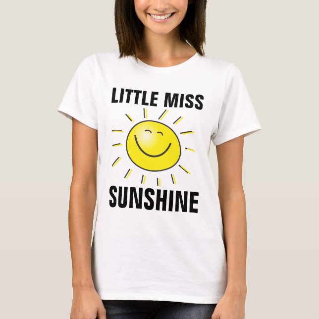 LITTLE MISS SUNSHINE LADIES T-SHIRTS (Front)