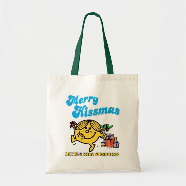 Little Miss Sunshine | Merry Kissmas Tote Bag (Front)