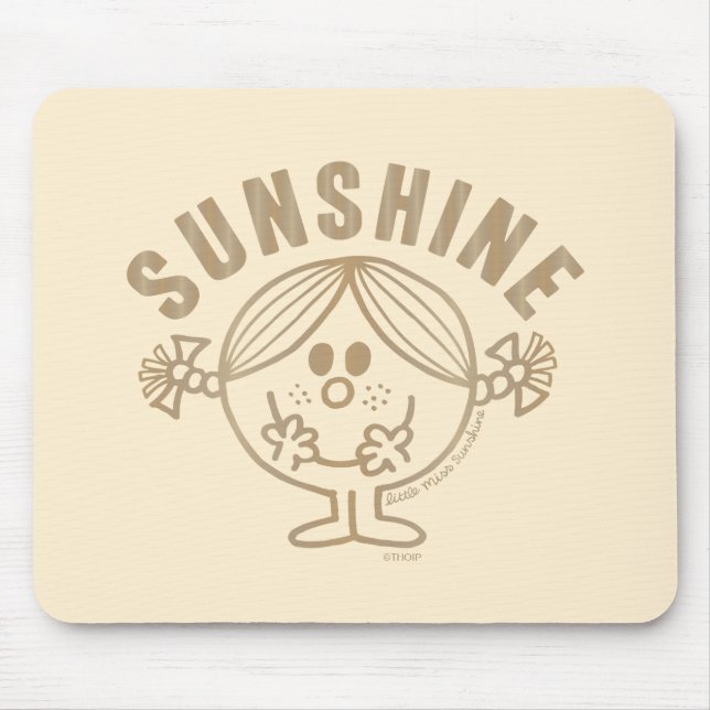 Little Miss Sunshine Mouse Pad (Front)
