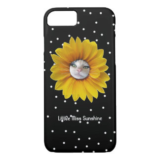 Little Miss Sunshine Smiling Cat iPhone 8/7 Case