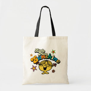 Little Miss Sunshine   Stars & Flowers Tote Bag