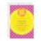 Little Miss Sunshine Sun Invitation Polka Dot