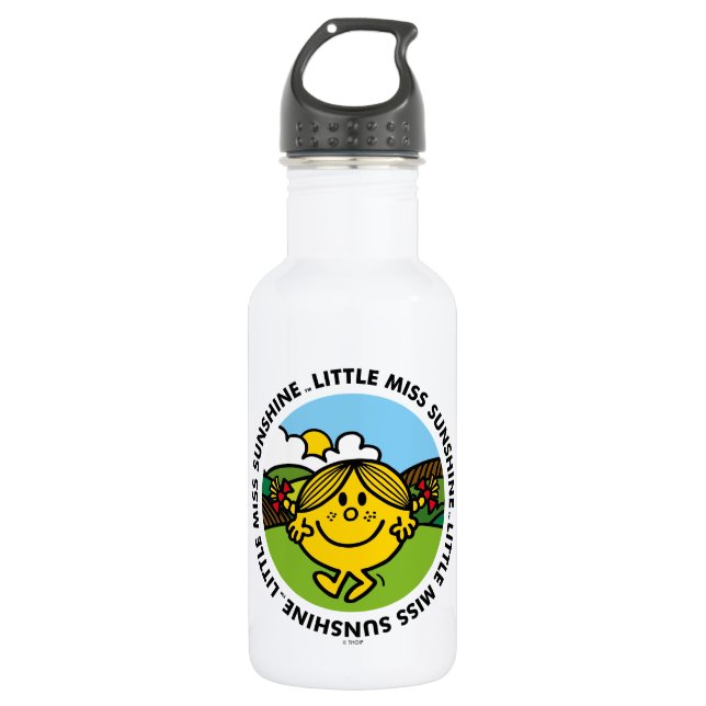 Little Miss Sunshine | Sunshine Circle 532 Ml Water Bottle (Front)