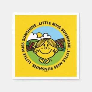 Little Miss Sunshine Sunshine Circle Napkin