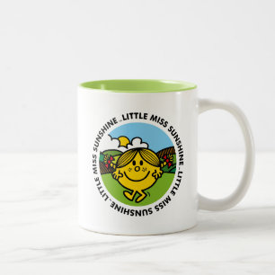 Little Miss Sunshine   Sunshine Circle Two-Tone Coffee Mug
