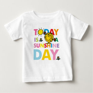 Little Miss Sunshine   Today is a Sunshine Day Baby T-Shirt