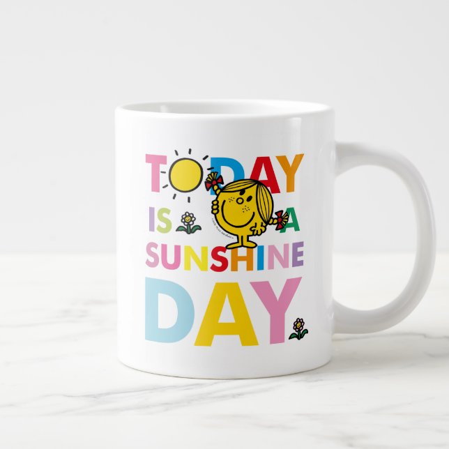 Little Miss Sunshine | Today is a Sunshine Day Large Coffee Mug (Right)