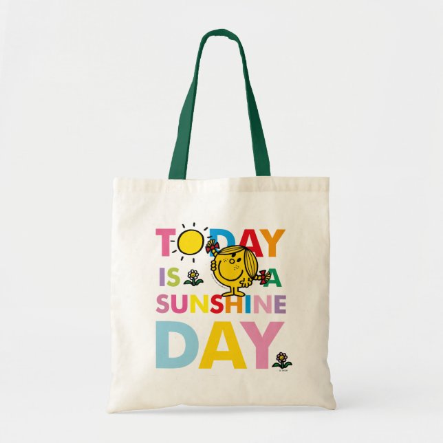Little Miss Sunshine | Today is a Sunshine Day Tote Bag (Front)