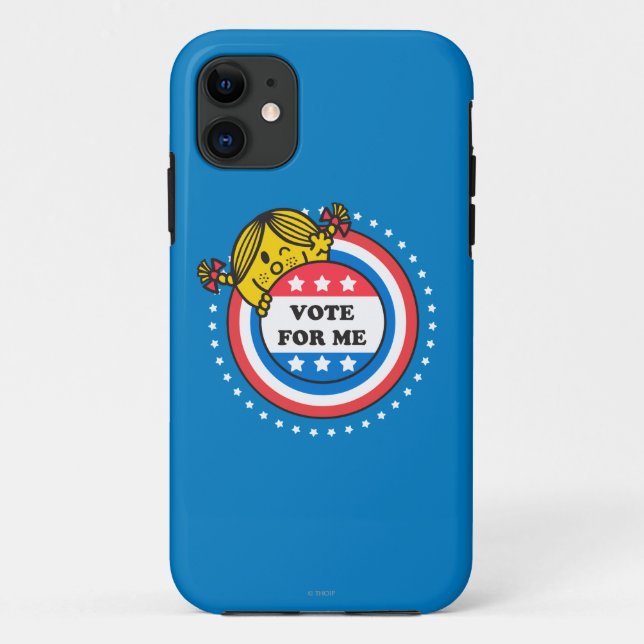 Little Miss Sunshine "Vote for Me" Case-Mate iPhone Case (Back)