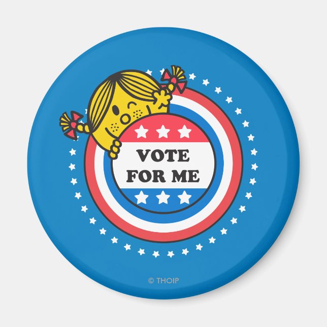 Little Miss Sunshine "Vote for Me" Magnet (Front)