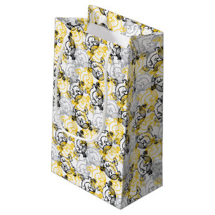 Little Miss Sunshine Yellow Character Pattern Small Gift Bag