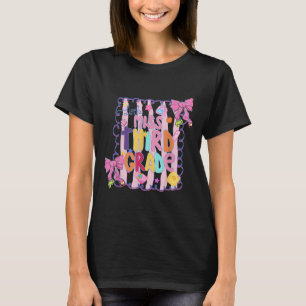Little Miss Third Grade First Day Of 3rd Grade Coq T-Shirt