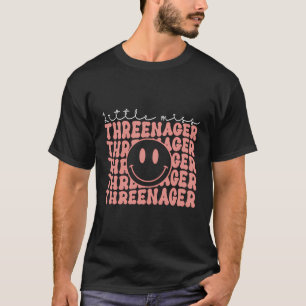 Little Miss Threenager 3Rd Birthday Girl Boho Cute T-Shirt
