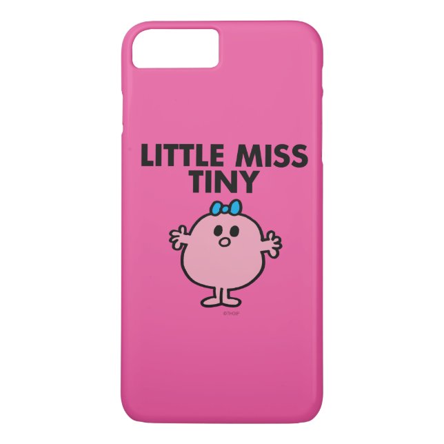 Little Miss Tiny | Black Lettering Case-Mate iPhone Case (Back)