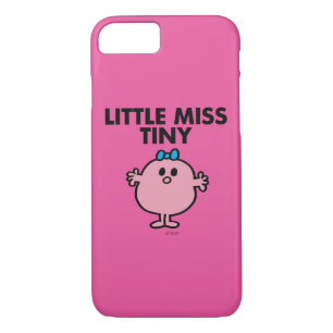 Little Miss Tiny   Black Lettering iPhone 8/7 Case