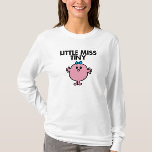 Little Miss Tiny Black Lettering T-Shirt