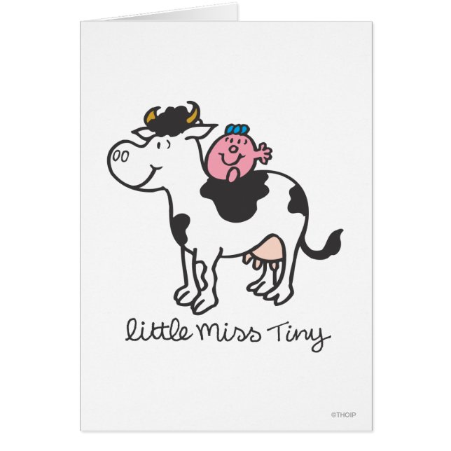 Little Miss Tiny | Cow Riding (Front)
