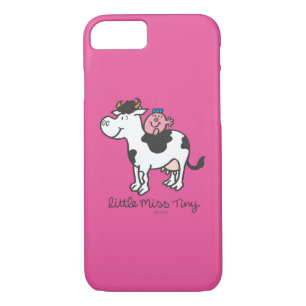 Little Miss Tiny   Cow Riding iPhone 8/7 Case