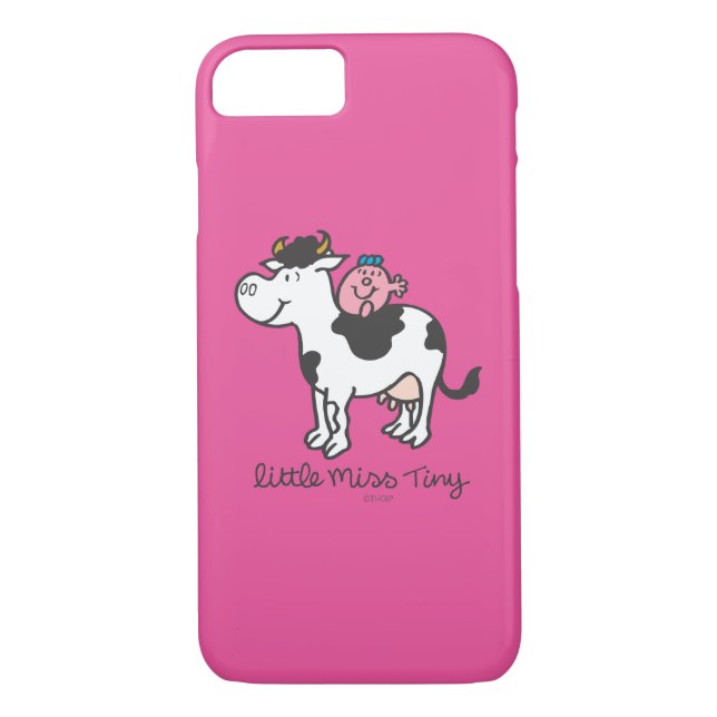 Little Miss Tiny | Cow Riding Case-Mate iPhone Case (Back)