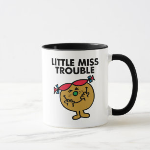 Little Miss Trouble   Laughing Mug