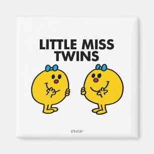 Little Miss Twins Two Much Fun Magnet