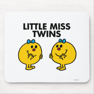 Little Miss Twins   Two Much Fun Mouse Pad