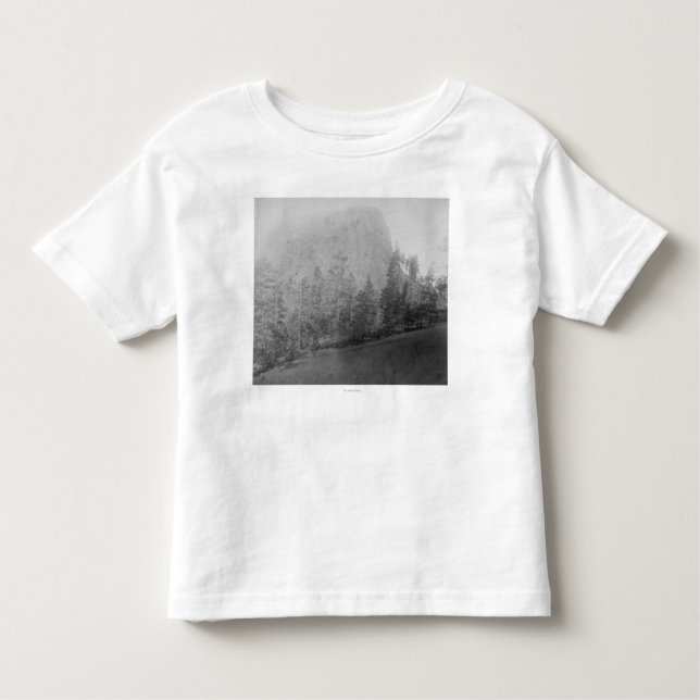 Little Missouri Butte Beyod Field and Trees Toddler T-Shirt (Front)