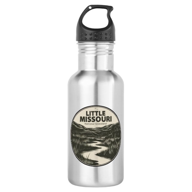 Little Missouri National Grassland Stream 532 Ml Water Bottle (Front)