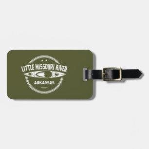 Little Missouri River Arkansas Kayaking Luggage Tag
