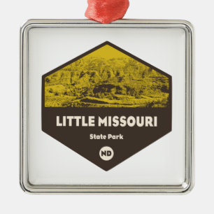 Little Missouri State Park North Dakota Metal Ornament