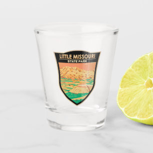 Little Missouri State Park North Dakota Vintage Shot Glass